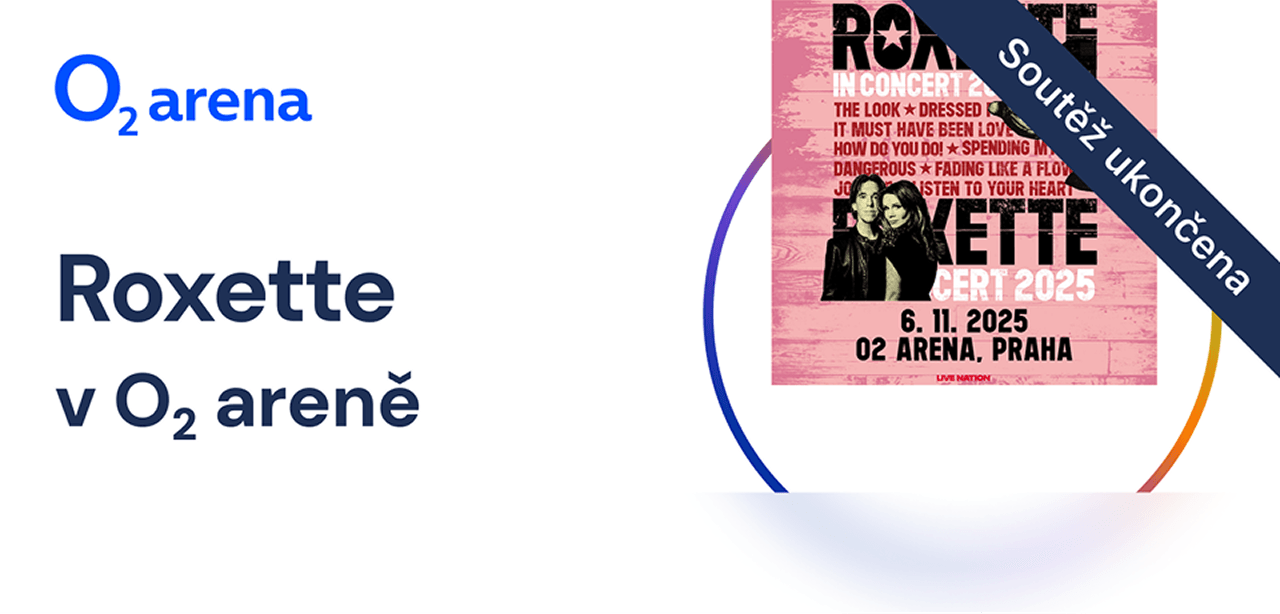 Vyhrajte 2 lístky na koncert skvělého dua Roxette 6. 11.