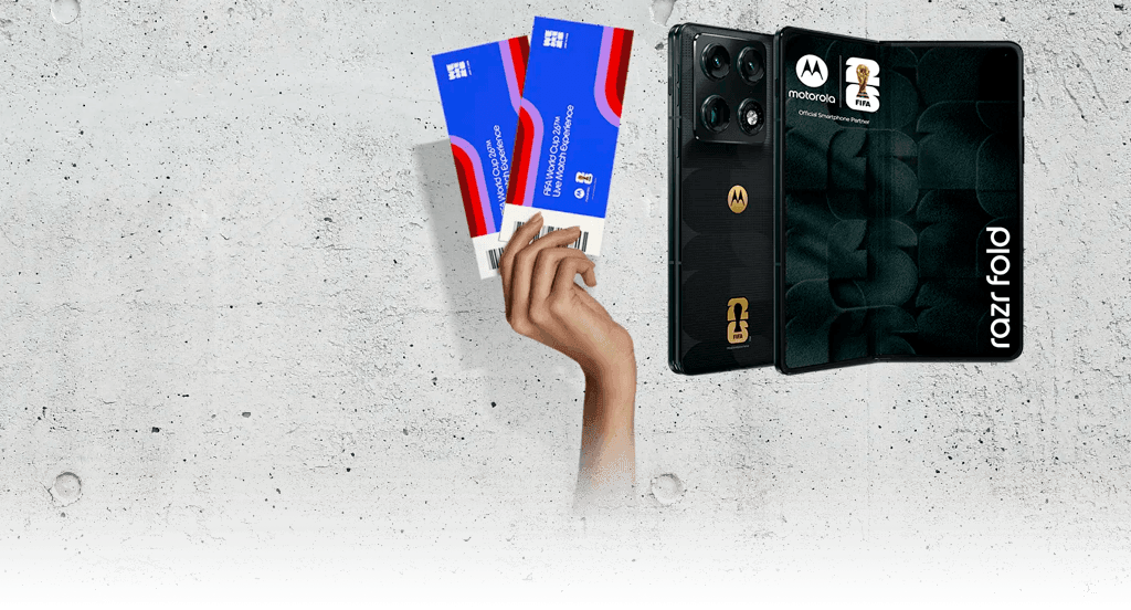 Motorola Razr Fold a vstupenky na FIFA World Cup 2026™ 